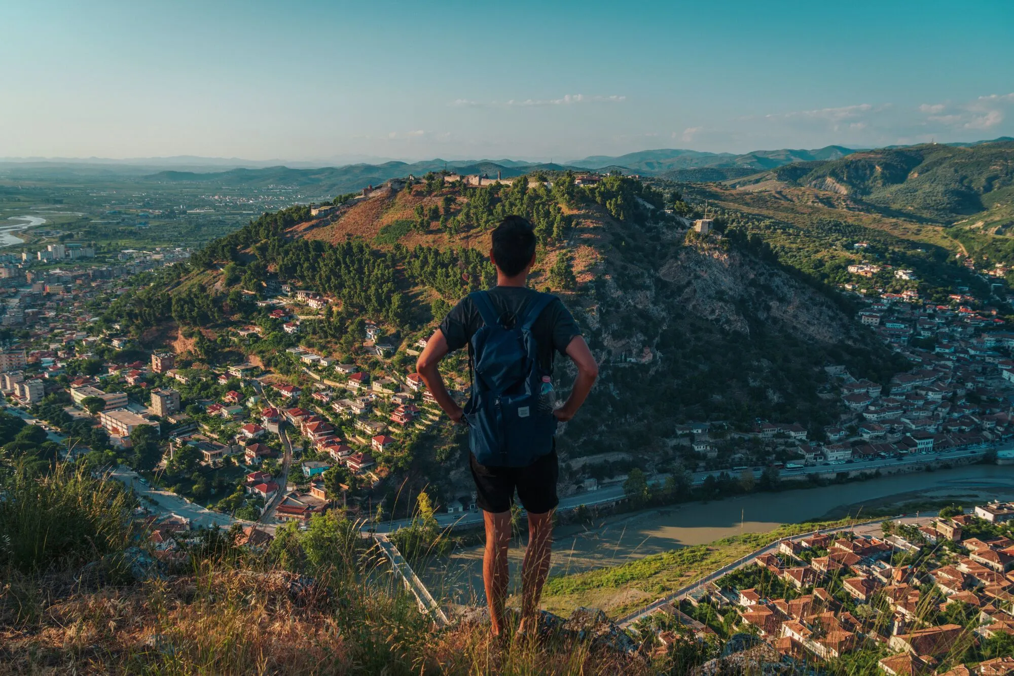 Pamje panoramike e Beratit